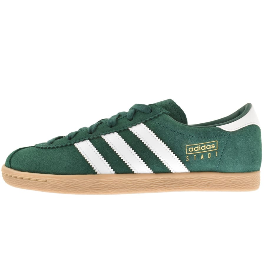 adidas Originals STADT Trainers Green | Mainline Menswear gb